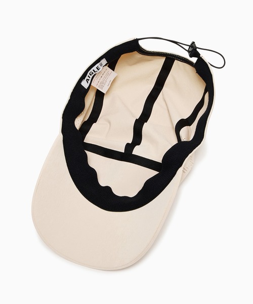 AIGLE（エーグル）の「UVカット ワンポイントリフレクトロゴ メッシュキャップ（キャップ・メンズ・オフホワイト/ブラック・FREE）」の13枚目の写真