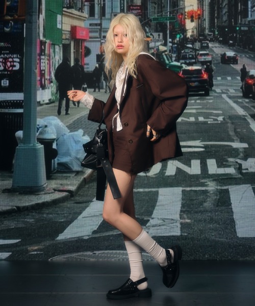 セール】カットオフオーバーテーラードジャケット（テーラード