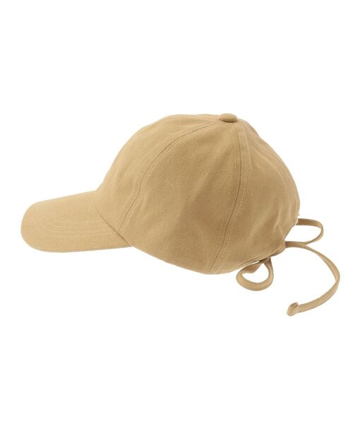 AMERICAN HOLIC（アメリカンホリック）の「バックリボンキャップ（キャップ・レディース・オフホワイト/キャメル/ネイビー/ブラック・FREE）」の9枚目の写真