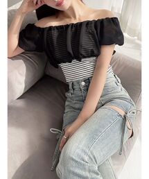 RESEXXY｜リゼクシーのTシャツ/カットソー（オフショルダー