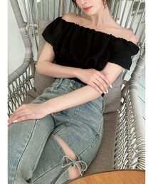 RESEXXY｜リゼクシーのTシャツ/カットソー（オフショルダー