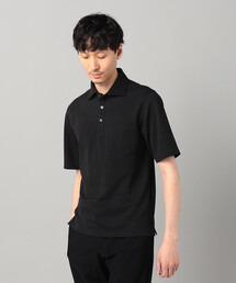 COMME CA MEN（コムサメン）の「和泉市編み和紙 カノコポロシャツ（ポロシャツ）」