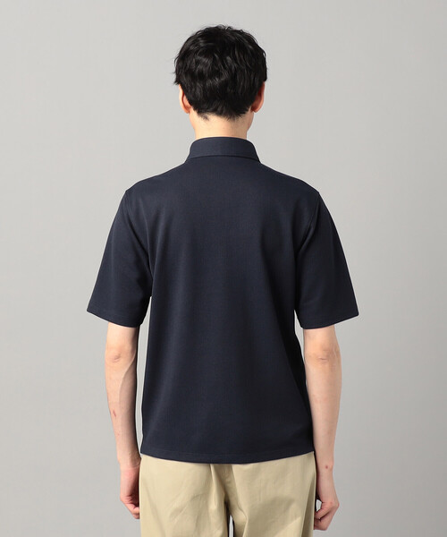 COMME CA MEN(コムサメン)の「和泉市編み和紙 カノコポロシャツ(ポロシャツ・メンズ・グレー/ブルー/ブラック/ネイビー・M/L)」の22枚目の写真