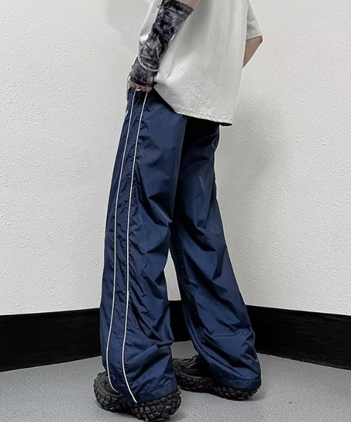 MGV（エムジーヴィー）の「サイドラインナイロンパンツ（その他パンツ・メンズ・ネイビー/グレー/ブラック・MEDIUM/LARGE/X-LARGE）」の8枚目の写真