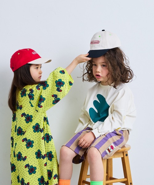BOKU HA TANOSII(ボク ハ タノシイ)の「【BOKU HA TANOSII】別注 KIDS GAME CAP(キャップ・キッズ・ホワイト/レッド/グレー・54)」の21枚目の写真