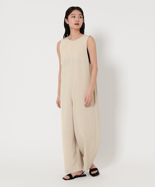 yuw ボリュームオールインワンノースリーブ