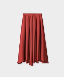 SATIN FLARE SKIRT