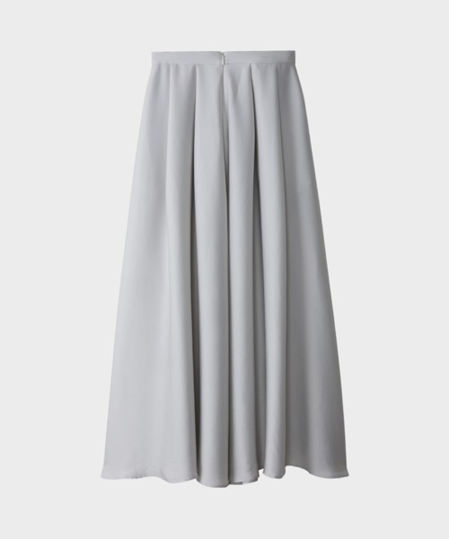 CINOH（チノ）の「SATIN FLARE SKIRT（スカート・レディース・レッド/ライトグレー/ブラック・38/36）」の7枚目の写真