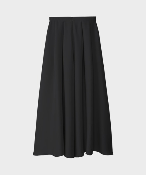 CINOH（チノ）の「SATIN FLARE SKIRT（スカート・レディース・レッド/ライトグレー/ブラック・38/36）」の9枚目の写真