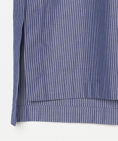 HELIOPOLE（エリオポール）の「SIDE SLIT SLEEVELESS BLOUSE（シャツ/ブラウス・レディース・ホワイト/ブルー系その他・38）」の7枚目の写真