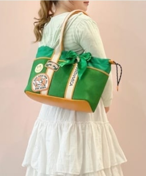 「ミッキーマウス＆フレンズ」ロゴテープトートバッグ（グーフィー） ミッキーマウス＆フレンズ」ロゴテープトートバッグ（グーフィー