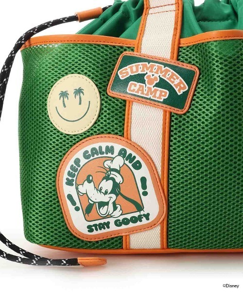 SAMANTHAVEGA(サマンサベガ)の「「ミッキーマウス&フレンズ」ロゴテープトートバッグ(グーフィー)(トートバッグ・レディース・グリーン・FREE)」の10枚目の写真