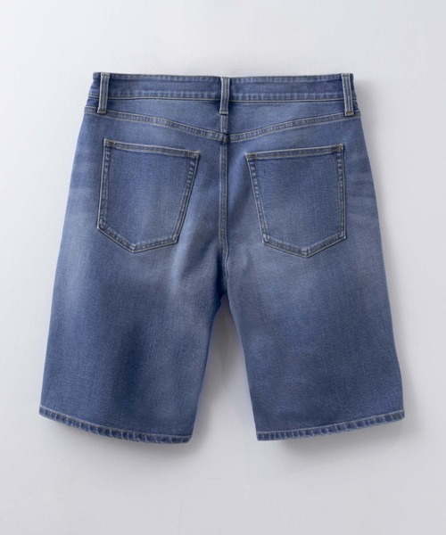 まめHOLIDAY デニムシャツ デニムパンツ2本 セール】NAVY 毎日はきたくなるデニム「 マイデニ 」 デニム