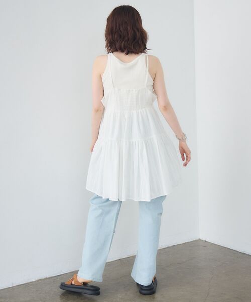 RETRO GIRL(レトロガール)の「【新色追加】コットンレースレイヤードOP(ワンピース・レディース・オフホワイト/ブラック/レッド・FREE)」の11枚目の写真