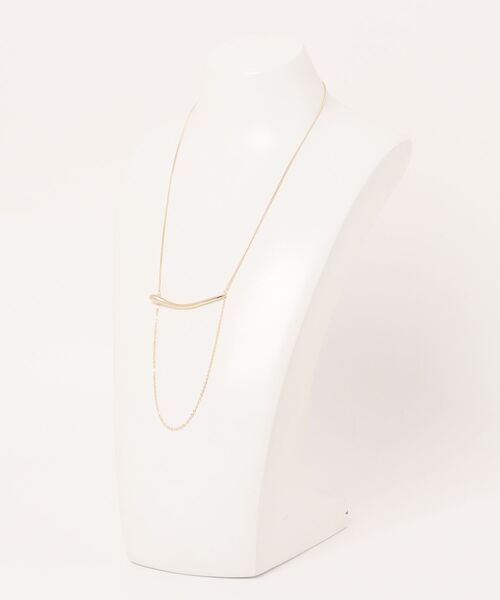 mysty woman（ミスティウーマン）の「メタルバーネックレス  495878（ネックレス・レディース・シルバー/ゴールド・FREE）」の12枚目の写真