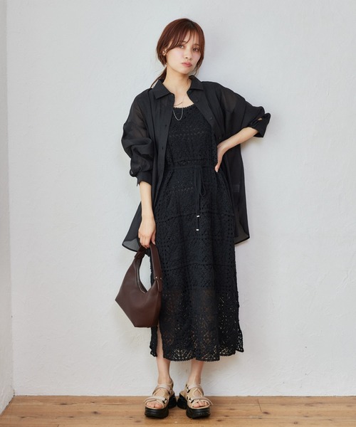 mysty woman（ミスティウーマン）の「メタルバーネックレス  495878（ネックレス・レディース・シルバー/ゴールド・FREE）」の3枚目の写真