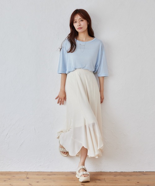 mysty woman（ミスティウーマン）の「メタルバーネックレス  495878（ネックレス・レディース・シルバー/ゴールド・FREE）」の6枚目の写真