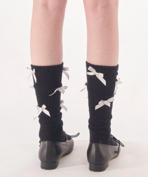 セール】【ODDONEOUT】ribbon socks F/W VER（ソックス/靴下