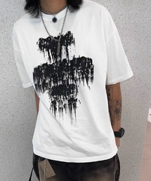 A'GEM/9 × .kom 『ARULE/アルール』 ピグメントメッセージTシャツ