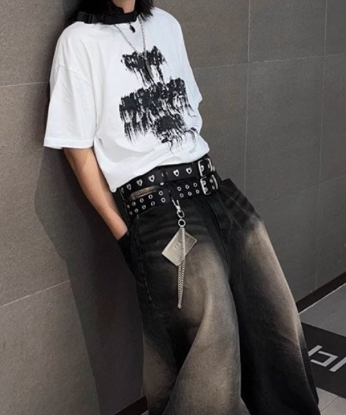 ARULE(アルール)の「A'GEM/9 × .kom 『ARULE/アルール』 ピグメントメッセージTシャツ(Tシャツ/カットソー・メンズ・チャコールグレー/ブルー/アイボリー・FREE)」の7枚目の写真