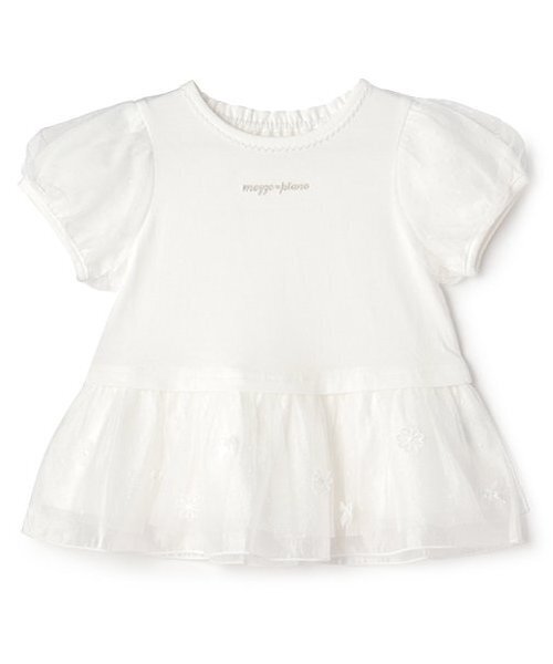 メゾピアノ　140 フリル袖　チュニック半袖 メゾピアノ 140 フリル袖 チュニック半袖 メゾピアノ 140 フリル