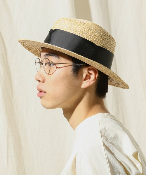 niko and...（ニコアンド）の「ストローハット（ハット・メンズ・ベージュ/ブラック・FREE）」の16枚目の写真