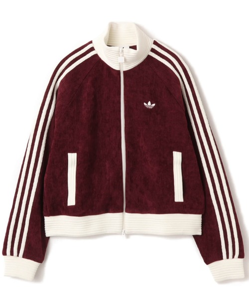adidas VELOUR KNIT TRACK TOP / アディダス ベロア ニット トラック
