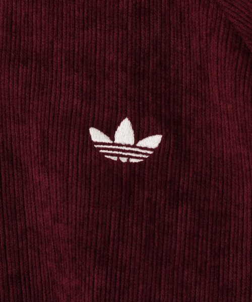 adidas(アディダス)の「adidas VELOUR KNIT TRACK TOP / アディダス ベロア ニット トラック トップ(その他アウター・レディース・バーガンディー・S/L/M)」の11枚目の写真