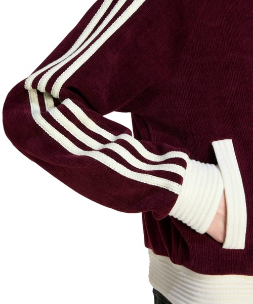 adidas VELOUR KNIT TRACK TOP / アディダス ベロア ニット トラック