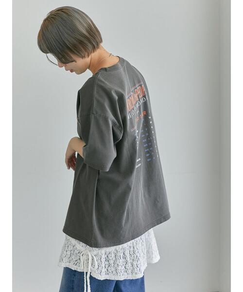 ehka sopo（エヘカソポ）の「レースカバースカート（スカート・レディース・ブラック/オフホワイト/キナリ・F）」の16枚目の写真