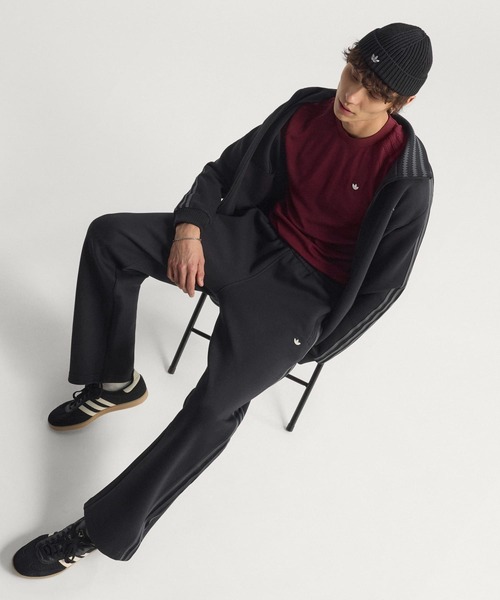 adidas（アディダス）の「プレミアム トラックパンツ PREM TP / アディダスオリジナルス adidas Originals（その他パンツ・メンズ・レッド/ブラック・3XL/LARGE/MEDIUM/X-LARGE/SMALL/X-SMALL/XX-LARGE）」の4枚目の写真