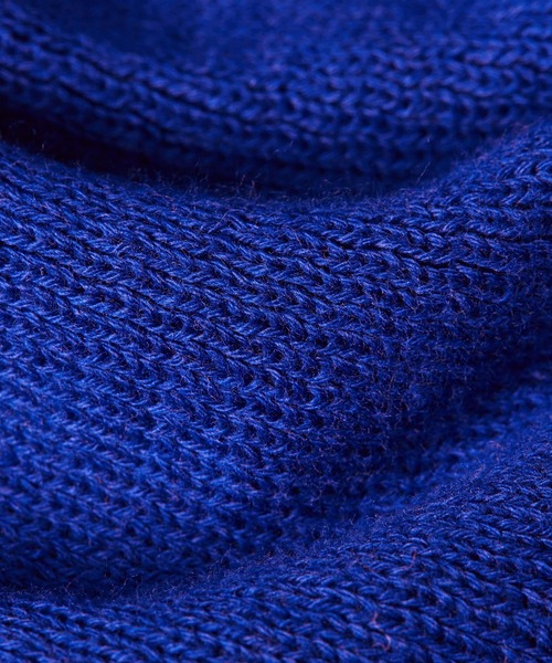 G-STAR（ジースター）の「EFFO LONG BEANIE/ベーシックデザインブランドロゴニット帽（ニットキャップ/ビーニー・メンズ・ブルー/ネイビー/ダークオリーブ・ONE SIZE）」の7枚目の写真