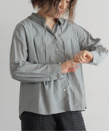 NOMBRE IMPAIR | 綿ナイロンローン　2WAYフリルブラウス(シャツ/ブラウス)