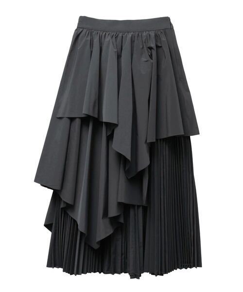 ELENDEEK（エレンディーク）の「アシンメトリープリーツミックススカート（スカート・レディース・ラベンダー/ブラウン/チャコールグレー・01/02）」の20枚目の写真