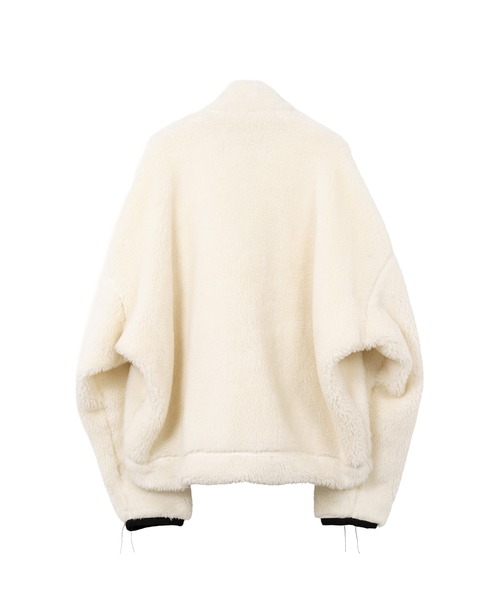 Maison MIHARA YASUHIRO(メゾンミハラヤスヒロ)の「Amateur Sewn Like Boa Jacket(ブルゾン・メンズ・ホワイト/ブラック・48/46/44)」の3枚目の写真