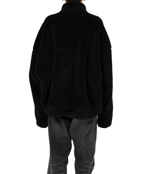 Maison MIHARA YASUHIRO(メゾンミハラヤスヒロ)の「Amateur Sewn Like Boa Jacket(ブルゾン・メンズ・ホワイト/ブラック・48/46/44)」の14枚目の写真