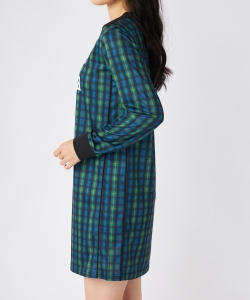 Kappa(カッパ)の「ゲームシャツワンピース(ワンピース・レディース・ブラック/チェック・LARGE/MEDIUM/SMALL)」の9枚目の写真