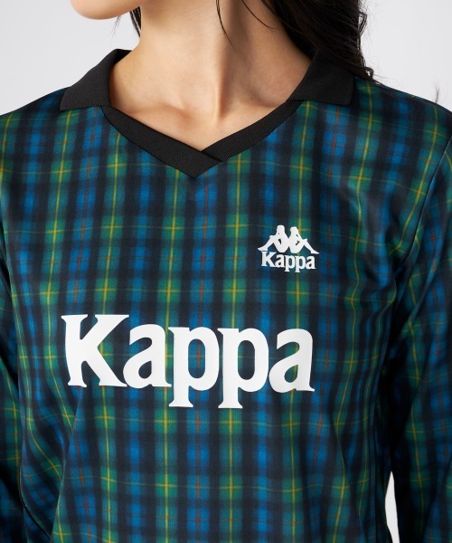 Kappa(カッパ)の「ゲームシャツワンピース(ワンピース・レディース・ブラック/チェック・LARGE/MEDIUM/SMALL)」の11枚目の写真
