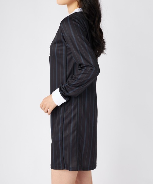 Kappa(カッパ)の「ゲームシャツワンピース(ワンピース・レディース・ブラック/チェック・LARGE/MEDIUM/SMALL)」の4枚目の写真