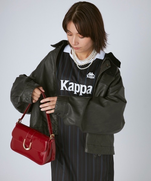 Kappa(カッパ)の「ゲームシャツワンピース(ワンピース・レディース・ブラック/チェック・LARGE/MEDIUM/SMALL)」の15枚目の写真