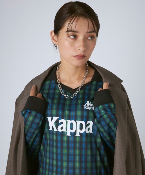 Kappa(カッパ)の「ゲームシャツワンピース(ワンピース・レディース・ブラック/チェック・LARGE/MEDIUM/SMALL)」の22枚目の写真
