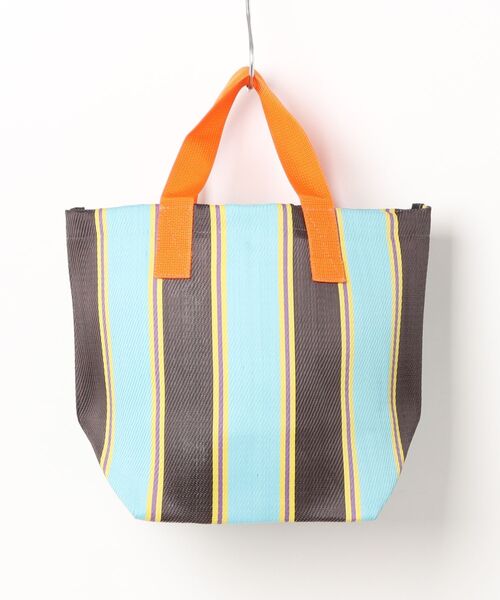 LILA&FLEUR(リラアンドフルール)の「Daily Tote Bag(トートバッグ・レディース・サックスブルー系/オレンジ系その他/ホワイト×ブラック/イエロー× ブルー/ピンク系その他/グリーン×オレンジ・ONE SIZE)」の8枚目の写真