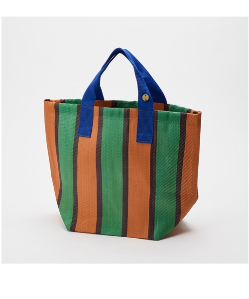 LILA&FLEUR(リラアンドフルール)の「Daily Tote Bag(トートバッグ・レディース・サックスブルー系/オレンジ系その他/ホワイト×ブラック/イエロー× ブルー/ピンク系その他/グリーン×オレンジ・ONE SIZE)」の3枚目の写真