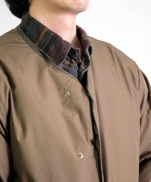 nanamica（ナナミカ）の「[nanamica] Reversible Down Cardigan / リバーシブルダウンカーディガン（ダウンジャケット/コート・メンズ・ネイビー/ブラウン・M/S）」の19枚目の写真