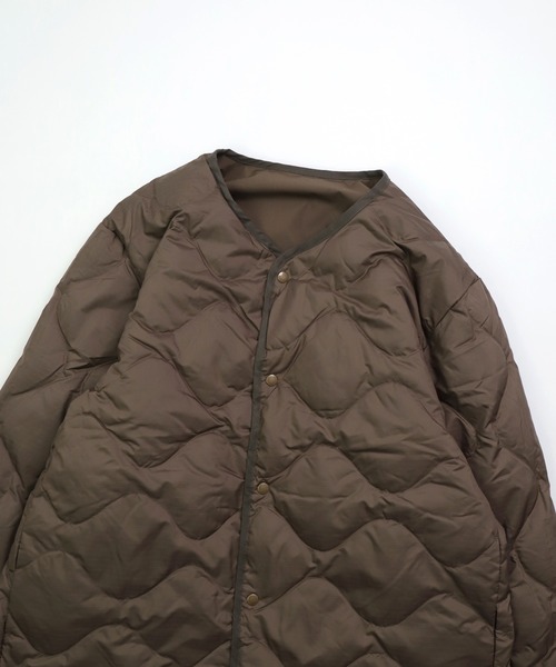 nanamica] Reversible Down Cardigan / リバーシブルダウン