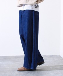 GLOSTER | 【WEB限定】2WAY バギーフレアデニム(デニムパンツ)