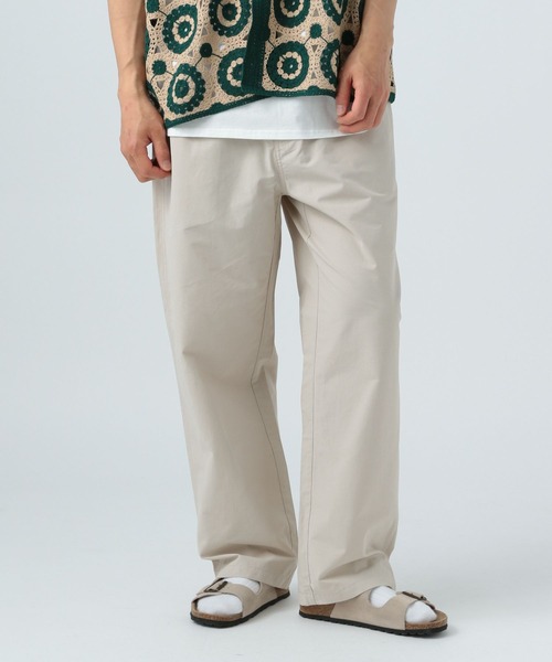 BAYFLOW（ベイフロー）の「コットンナイロンワイドテーパードパンツ（その他パンツ・メンズ・ナチュラル/ブラック・LARGE/MEDIUM）」の13枚目の写真