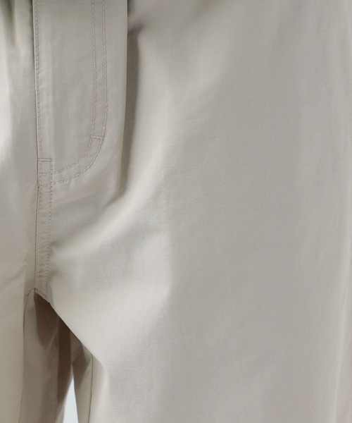 BAYFLOW（ベイフロー）の「コットンナイロンワイドテーパードパンツ（その他パンツ・メンズ・ナチュラル/ブラック・LARGE/MEDIUM）」の14枚目の写真