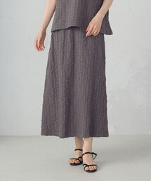 ランダムタック 天竺 カットスカート / セットアップ対応