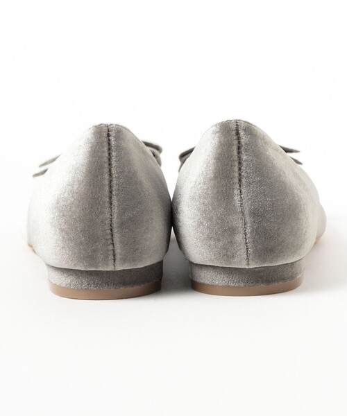BEAMS HEART（ビームスハート）の「ベロア リボン パンプス（パンプス・レディース・ブラック/グレー・MEDIUM/SMALL/LARGE）」の16枚目の写真
